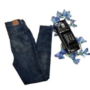 Free People NWOT Medium Wash High Rise Skinny Jeans Women 27